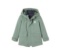 VERTBAUDET Parka garçon 3 en 1 mi-saison doudoune sans manches amovible vert sauge 8A