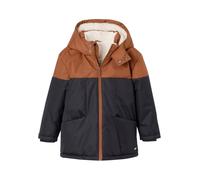 VERTBAUDET Parka Technique à Capuche Garçon Doublée noisette 12A