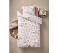 VERTBAUDET Parure Enfant Magicouette Coeurs Coton Multicolore 140X150