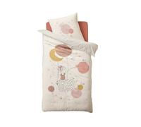 VERTBAUDET Parure Housse De Couette Enfant Et Taie d'oreiller Blanc imprimé 140X200 63X63