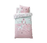 VERTBAUDET Parure Housse De Couette Enfant Et Taie d'oreiller Bleu Clair 140X200 63X63