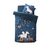 VERTBAUDET Parure Housse De Couette Et Taie d'oreiller Enfant Bleu 140X150 63X63