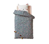 VERTBAUDET Parure Housse De Couette Et Taie d'oreiller Enfant Bleu/Multicolore 140X150 63X63