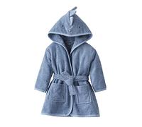 VERTBAUDET Peignoir bébé PETIT DINO bleu 12M(74CM)