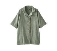 VERTBAUDET Peignoir blouse enfant vert sapin 6/8A