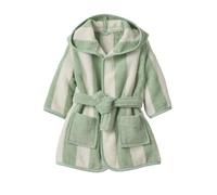 VERTBAUDET Peignoir De Bain Bébé Rayures Capsule Famille rayé vert 36M(97CM)