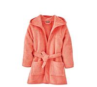 VERTBAUDET Peignoir de bain enfant à capuche Rose corail 6A