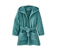 VERTBAUDET Peignoir de bain enfant à capuche vert foncé 10A