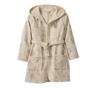 VERTBAUDET Peignoir de bain enfant GREEN JUNGLE, avec coton recyclé vert imprimé 10A