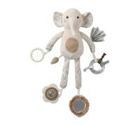 VERTBAUDET Peluche d'activités éléphant à suspendre BABYLON beige TU