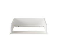 Plan à langer spécial commode 42 cm Alix blanc clair uni TU