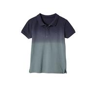 VERTBAUDET Polo garçon Effet Dip & Dye Dark Bleu Indigo 12A
