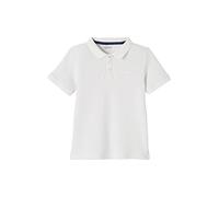 VERTBAUDET Polo Manches Courtes Broderie Poitrine garçon Blanc 6A