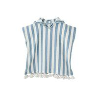 VERTBAUDET Poncho de bain bébé bleu 3/6M(60/67)