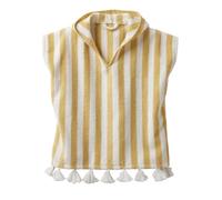 VERTBAUDET Poncho De Bain Bébé À Rayures Éponge rayé jaune 3/6M(60/67)