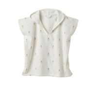 VERTBAUDET Poncho de bain enfant GIVERNY blanc imprimé 12/18M(74/81)