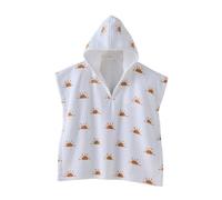VERTBAUDET Poncho de bain/plage bébé, avec coton recy lanc imprimé 24/36M(86/97)