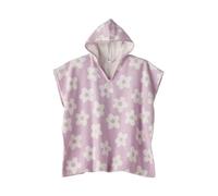 VERTBAUDET Poncho de bain/plage enfant, avec coton recyclé lilas 8/10A