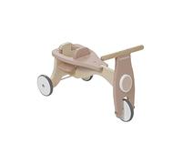VERTBAUDET Porteur Bébé avec Siège pour Poupon Bois FSC BEIGE MOYEN UNI AVEC DECOR TU