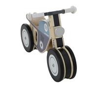 VERTBAUDET Porteur Moto Coordination Bébé Bois FSC bleu TU