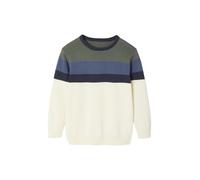 VERTBAUDET Pull à Larges Rayures garçon Maille Fine Vert Sauge 12A
