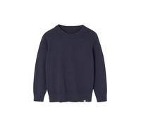 VERTBAUDET Pull Basique Col Rond Manches Longues Garçon Marine 12A