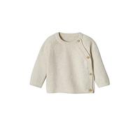 VERTBAUDET Pull bébé en Tricot Ouverture Devant Cottage Beige chiné 1M(54CM)