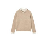 VERTBAUDET Pull Col Montant Fille Manches Longues