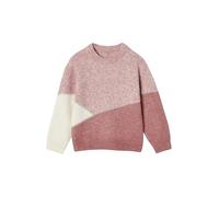 VERTBAUDET Pull Fille Colorblock Rose poudré 4A