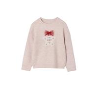 VERTBAUDET Pull Fille Noël Étoile Fil Brillant Jacquard Rose poudré 14A