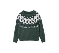 VERTBAUDET Pull Jacquard garçon col Rond Vert 10A