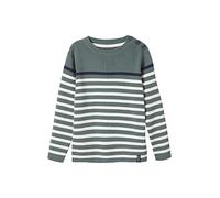 VERTBAUDET Pull Marin garçon Sauge rayé Marine et Ivoire 14A