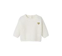 VERTBAUDET Pull Tricot bébé Coeur doré Ivoire 36M(94CM)