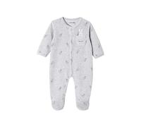 VERTBAUDET Pyjama bébé Mixte en Velours Lapins Gris chiné 24M(86CM)