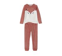 VERTBAUDET Pyjama Fille renarde en Velours Rose Fonce 8A