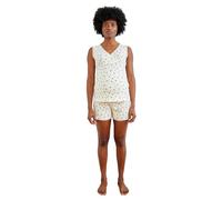 VERTBAUDET Pyjama Short imprimé Grossesse et Allaitement en Coton Biologique* écru 38/40