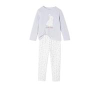 VERTBAUDET Pyjama Velours Lapin Fille Bleu Ciel 12A