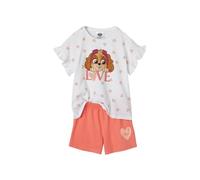 VERTBAUDET Pyjashort Bicolore Fille Pat’Patrouille® Blanc/Corail 10A