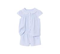 VERTBAUDET Pyjashort Manches Courtes Bleu Ciel 5A