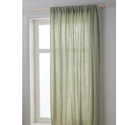 VERTBAUDET Rideau Tube tamisant en Gaze de Coton 140x180