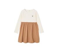 VERTBAUDET Robe 2 en 1 Manches Longues Fille Brodé