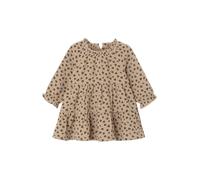 VERTBAUDET Robe bébé à Volants en Gaze de Coton Taupe 18M(81CM)