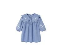 VERTBAUDET Robe bébé en Denim brodé Stone 3M(60CM)