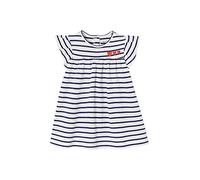 VERTBAUDET Robe bébé en Jersey Basics Bleu Royal rayé 24M(86CM)