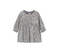 VERTBAUDET Robe Bébé Fille à Sequins Noël Manches Longues Argent 6M(67CM)