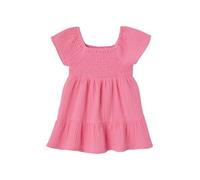 VERTBAUDET Robe bébé smockée en Gaze de Coton Rose Bonbon 9M(71CM)