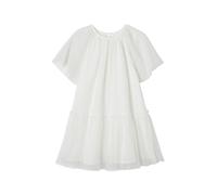 VERTBAUDET Robe cérémonie en Tulle à Paillettes Fille Manches Papillon écru 6A