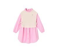 VERTBAUDET Robe Chemise Fille 2 en 1 Manches Longues Maille écru 7A
