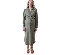 VERTBAUDET Robe-Chemise Longue Gaze de Coton Grossesse et Allaitement Olive 40