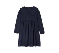 VERTBAUDET Robe col Fantaisie en Maille Tricot Fille Marine 5A